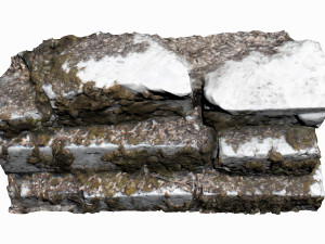 ancient stone staircase 3D Модель