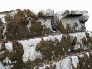 ancient stone staircase 3D Модель
