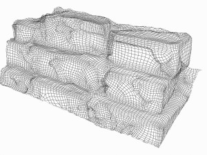 ancient stone staircase 3D Модель