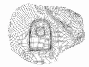 cavity rock 3D Model