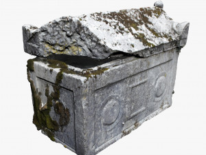 stone tomb 3Dモデル