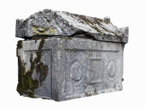 stone tomb Modello 3D