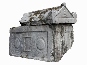 stone tomb Modello 3D