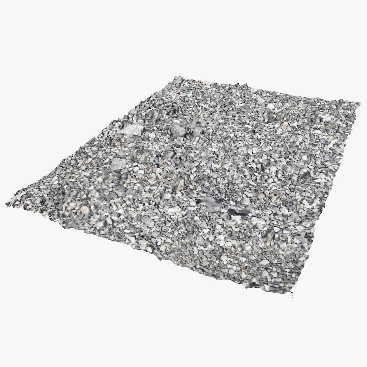gravel 3D Model .c4d .max .obj .3ds .fbx .stl .blend 