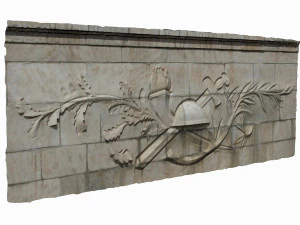 relief wall 3D Model