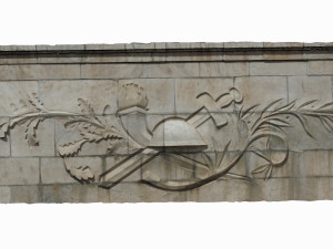 relief wall 3D-Modell