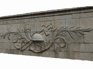 relief wall 3D Model