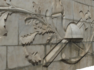 relief wall 3D-Modell