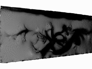 relief wall 3D-Modell