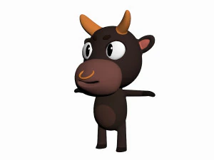 cartoon animal character pack 3D Model