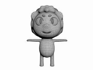 cartoon animal character pack 3D Model