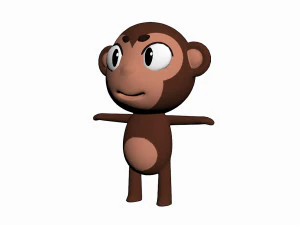 cartoon animal character pack 3D Model