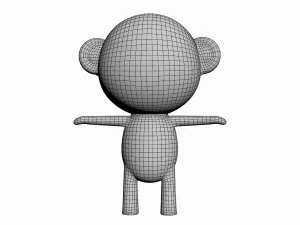 cartoon animal character pack 3D Model