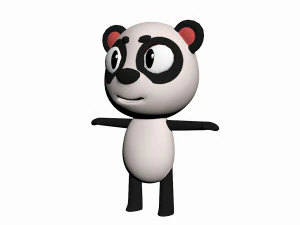 cartoon animal character pack 3D Model