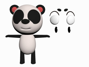cartoon animal character pack 3D मॉडल