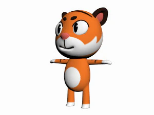 cartoon animal character pack 3D Model