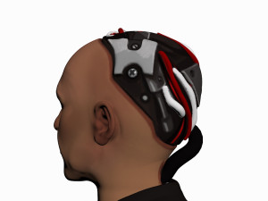 robot sophia bust 3D Model