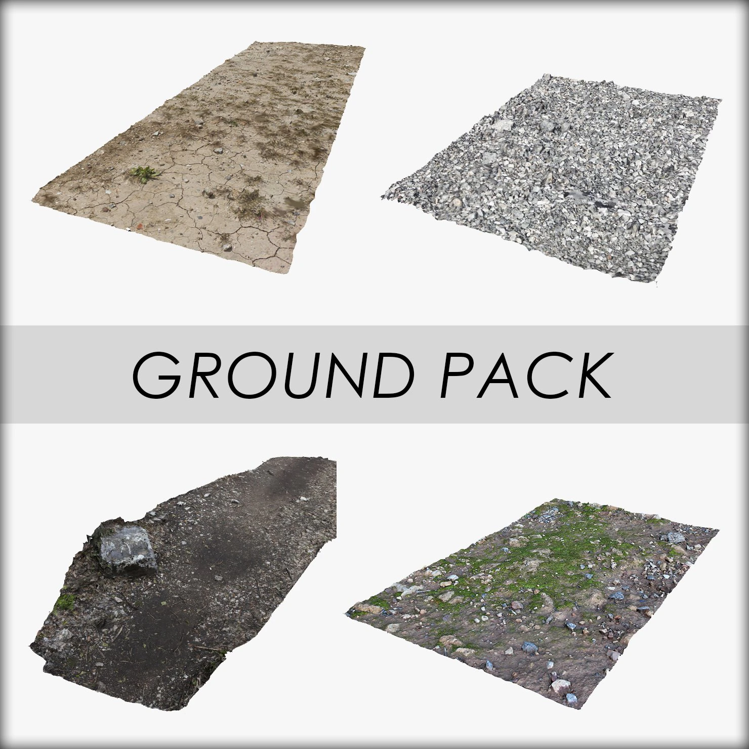 ground pack 3D Model .c4d .max .obj .3ds .fbx .stl .blend