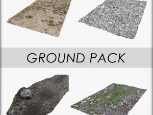 pacchetto a terra Modello 3D