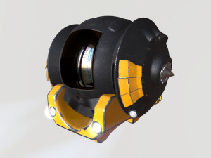 submarine Model 3D