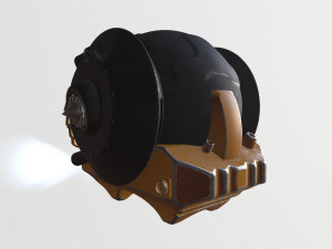submarine Model 3D