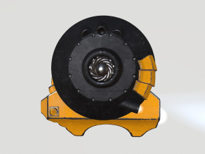 submarine Model 3D