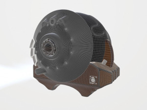 submarine Model 3D