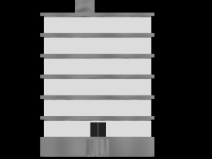 simple building 3D Model
