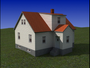 old house Modelo 3D