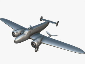 Aero A-300 - 3D Printable Model 3D Print Model