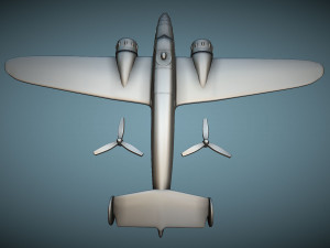 Aero A-300 - 3D Printable Model 3D 打印模型