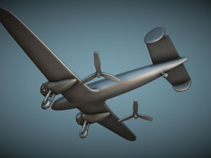 Aero A-300 - 3D Printable Model 3D 打印模型
