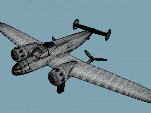 Aero A-300 - 3D Printable Model 3D Print Model