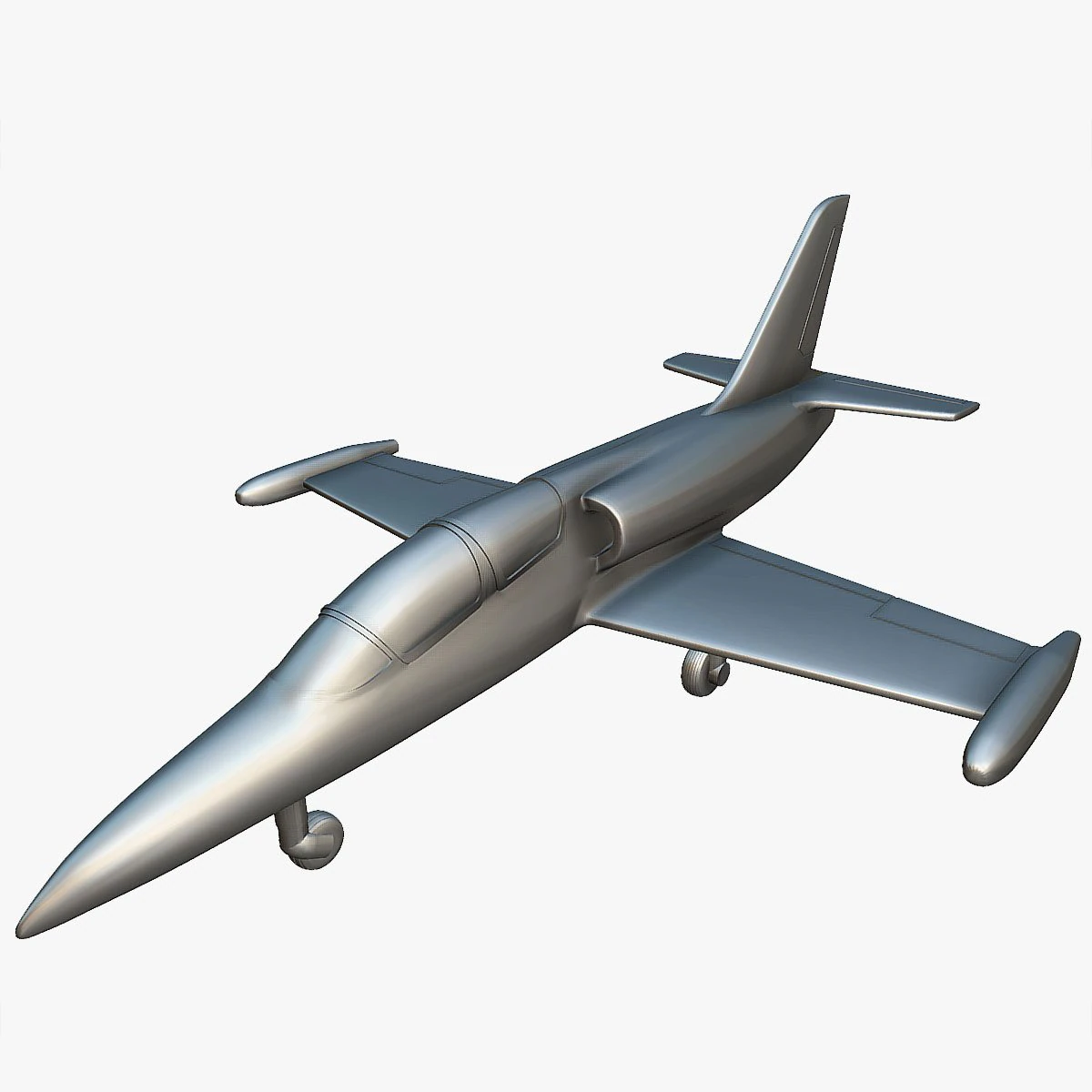 Aero L-39 Albatros - 3D Printable Model 3D Print Model .c4d .max .obj .3ds .fbx .stl .blend 