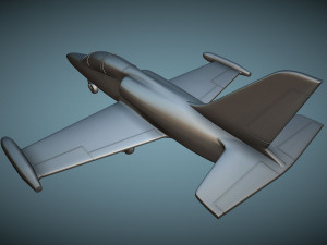 Aero L-39 Albatros - 3D Printable Model 3D 打印模型