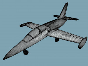 Aero L-39 Albatros - 3D Printable Model 3D 打印模型