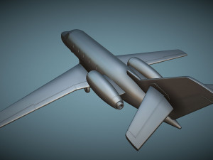 Aerospatiale SN601 Corvette - 3D Printable Model 3D 打印模型