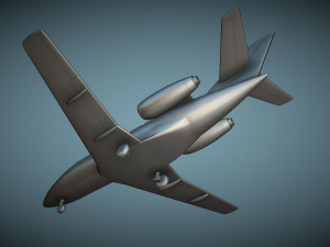 Aerospatiale SN601 Corvette - 3D Printable Model 3D 打印模型