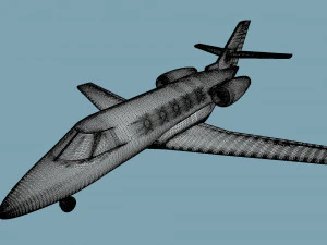 Aerospatiale SN601 Corvette - modelo para impress&atilde;o 3D Modelo de Impressão 3D