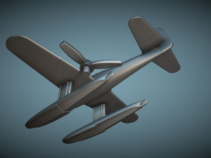 Aichi M6A1 Seiran - 3D Printable Model 3D प्रिंट मॉडल