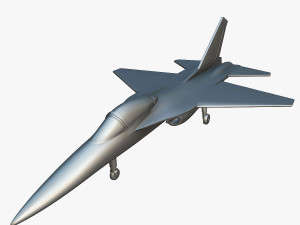 AIDC F-CK-1A Ching-kuo - 3D Printable Model 3D प्रिंट मॉडल