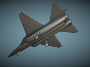 AIDC F-CK-1A Ching-kuo - 3D Printable Model Model do druku 3D