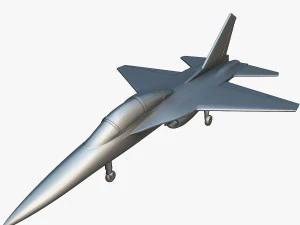 AIDC F-CK-1B Ching-kuo - 3D модель для друку 3D Принт Модель