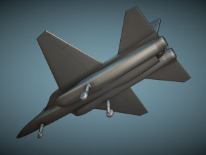 AIDC F-CK-1B Ching-kuo - 3D Printable Model Modelo de impresión 3D