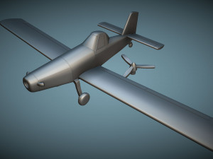 Air Tractor AT-402B - 3D Printable Model 3D Принт Модель