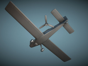 Air Tractor AT-402B - 3D Printable Model 3D Принт Модель
