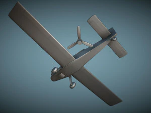 Air Tractor AT-402B - 3D Printable Model 3D Print Model