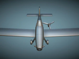 Air Tractor AT-402B - 3D Printable Model 3D Print Model