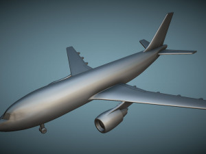 Airbus A310 - 3D Printable Model 3D Druckmodell