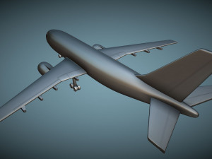 Airbus A310 - 3D Printable Model 3D Druckmodell